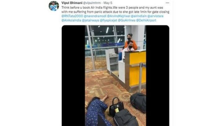 Delhi: Woman suffers panic attack after Air India 'denies her request to board flight'
