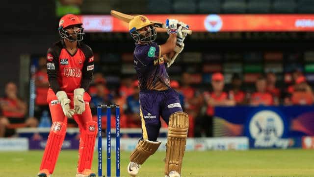 Opting to bat first after winning the toss, KKR opener Ajinkya Rahane (28), along with Nitish Rana (26), kept the scoreboard moving at a pace through the Powerplay despite early fall of partner Venkatesh Iyer. Sportzpics