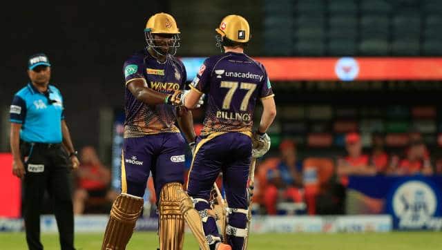 Andre Russell (49 not out), along with Sam Billings (34), took KKR to an above-par total of 177 for 6 despite middle-order collapse. Sportzpics