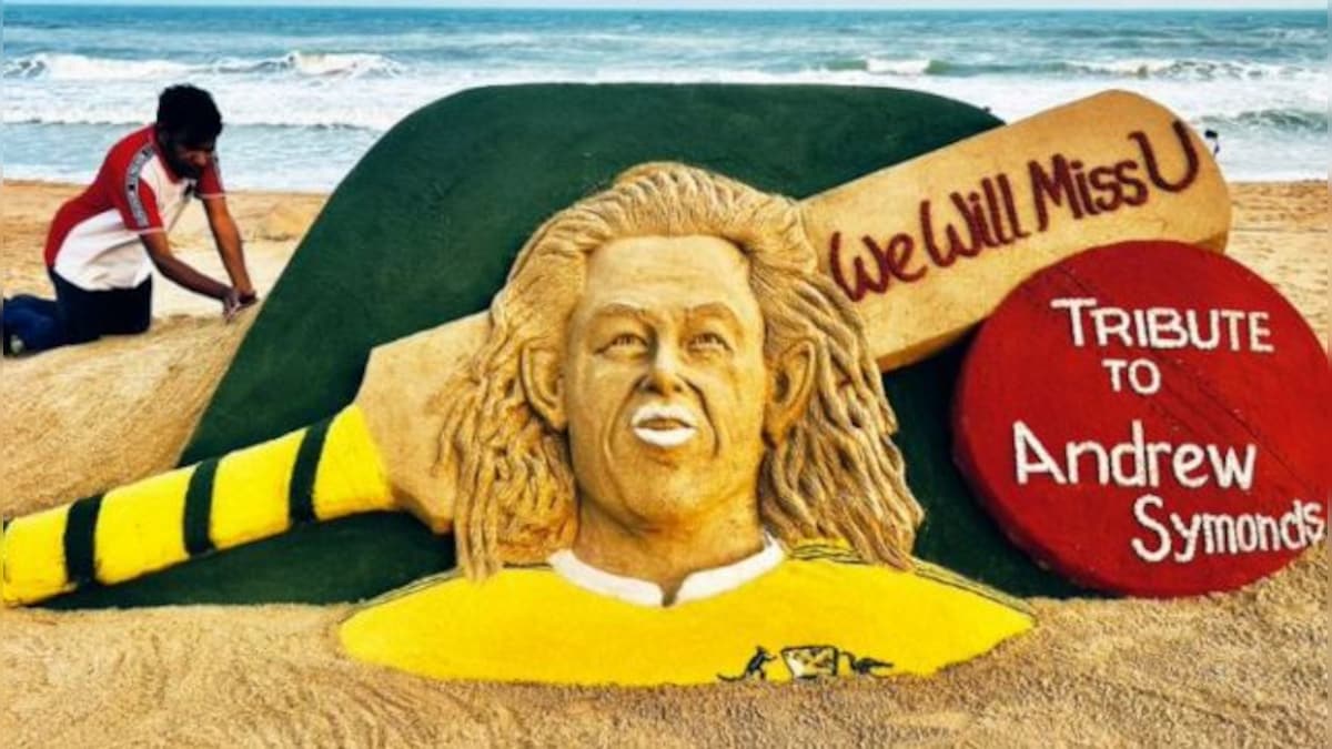 'We will miss you': Sand artist Sudarsan Pattnaik pays tribute to late Andrew Symonds