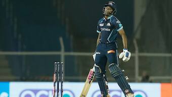 Watch: B Sai Sudharsan gets out in bizarre fashion in GT vs MI IPL 2022 clash