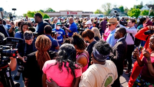 Buffalo shooting: Grieving residents hold vigil, after 'racist' rampage by white gunman Buffalo shooting: Grieving residents hold vigil, after 'racist' rampage by white gunman
