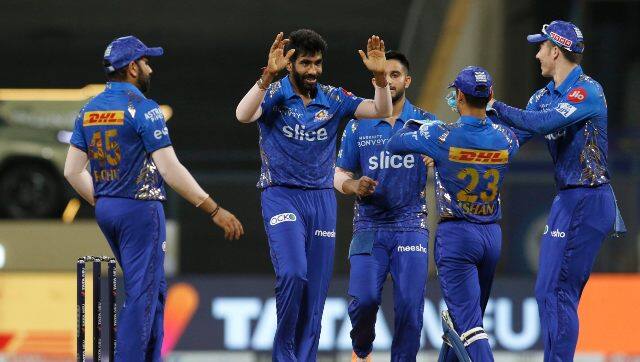 Bumrah then turned the heat as he first found the outside edge of Mitchell Marsh with Rohit taking a low catch and then returned to sent back Shaw with an unplayable bouncer. Sportzpics 