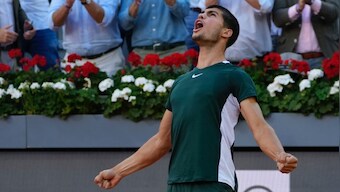 No escaping 'best in world' Carlos Alcaraz is heir to idol Rafael Nadal