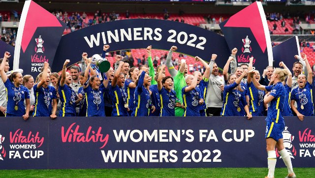 Chelsea clinch women's FA Cup as Sam Kerr brace sink Manchester City Chelsea clinch women's FA Cup as Sam Kerr brace sink Manchester City
