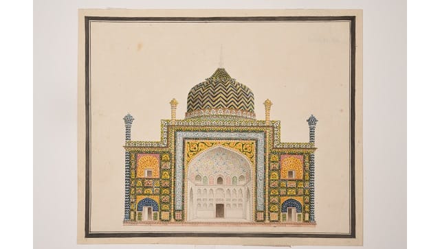 Chini Ka Rauza - 1810 -National Museum, Delhi