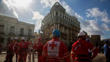 Havana hotel death toll increased to 31 as crews with dogs search for survivors