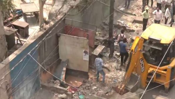 Delhi anti-encroachment drive: Bulldozers raze illegal structures in New Friends Colony, Mangolpuri, day after Shaheen Bagh stir; AAP MLA detained
