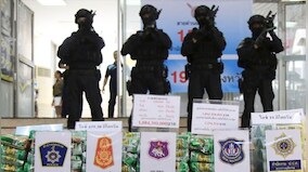 East and Southeast Asia hit ominous drug peak; more than one billion pills seized