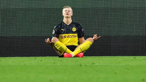 Back home: Manchester City complete signing of Erling Haaland