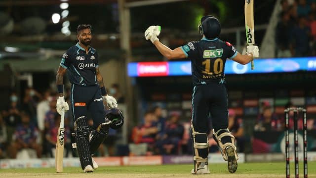 Gujarat Titans won by 7 wickets. Sportzpics