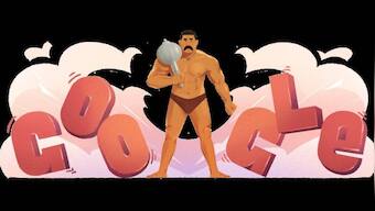 Google Doodle celebrates legendary wrestler 'Gama Pehlwan' on 144th birth anniversary