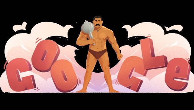 Google Doodle celebrates legendary wrestler 'Gama Pehlwan' on 144th birth anniversary Google Doodle celebrates legendary wrestler 'Gama Pehlwan' on 144th birth anniversary