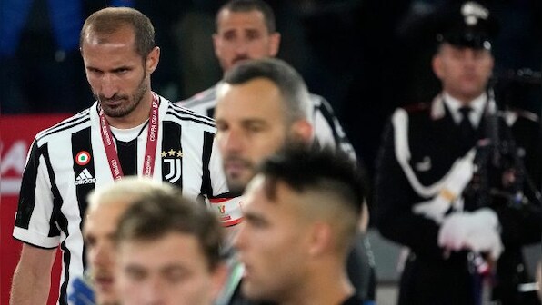 Giorgio Chiellini confirms he will leave Juventus at end of season