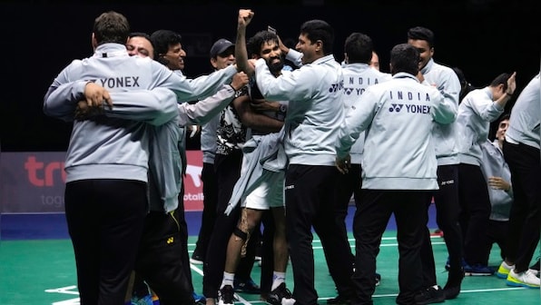 Watch: Here's how India made history by winning their first-ever Thomas Cup title