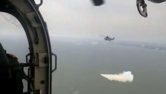 WATCH: Indian Navy conducts maiden test-firing of indigenously developed naval anti-ship missile off Odisha coast