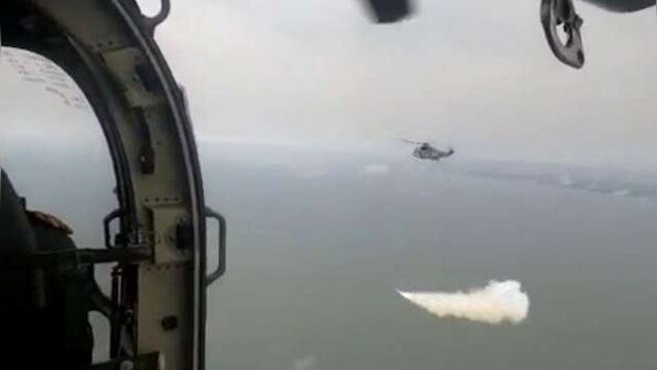 WATCH: Indian Navy conducts maiden test-firing of indigenously developed naval anti-ship missile off Odisha coast