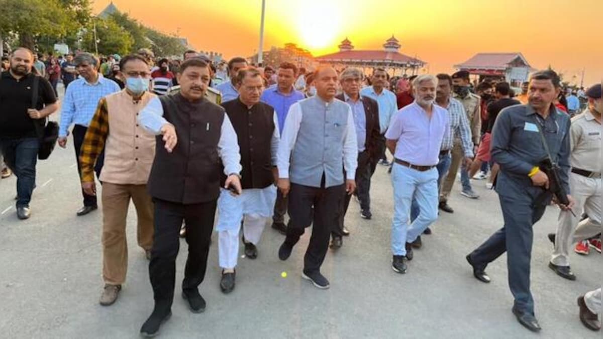 Himachal Pradesh: Jai Ram Thakur inspects proposed site for PM Modi's 31 May rally in Shimla