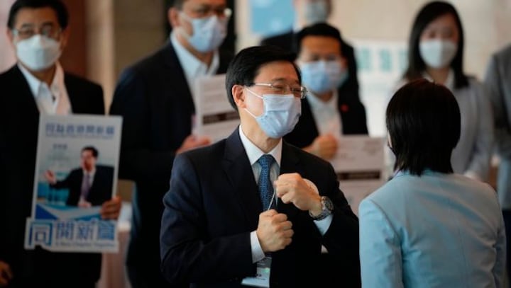 Beijing loyalist John Lee elected as Hong Kong's next leader