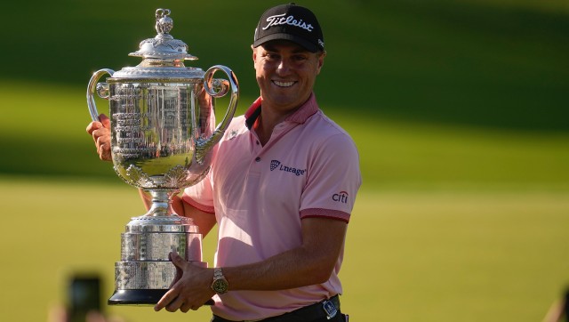 PGA Championship: Justin Thomas makes historic comeback to win after Mito Pereira collapse PGA Championship: Justin Thomas makes historic comeback to win after Mito Pereira collapse