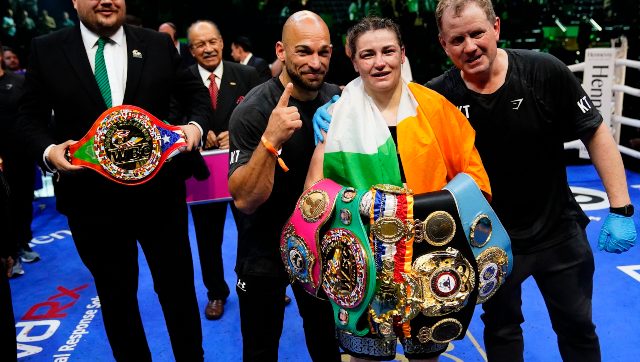 Katie Taylor retains lightweight world title as boxing history is made at Madison Square Garden Katie Taylor retains lightweight world title as boxing history is made at Madison Square Garden