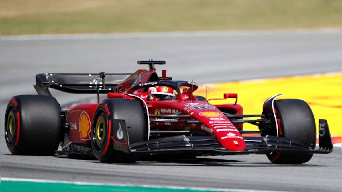 Formula 1: Charles Leclerc takes pole from Max Verstappen for Spanish Grand Prix