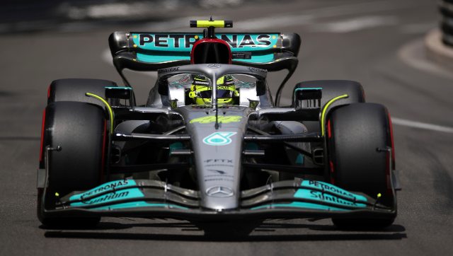 Lewis Hamilton says bumpy Monaco track makes for 'roller-coaster ride' Lewis Hamilton says bumpy Monaco track makes for 'roller-coaster ride'