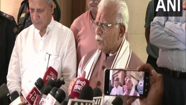 Karnal terror suspects could just be explosive transporters: ML Khattar Karnal terror suspects could just be explosive transporters: ML Khattar