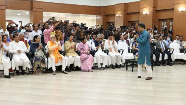 Tripura: 11 MLAs, including nine from BJP, to take oath as cabinet ministers today Tripura: 11 MLAs, including nine from BJP, to take oath as cabinet ministers today