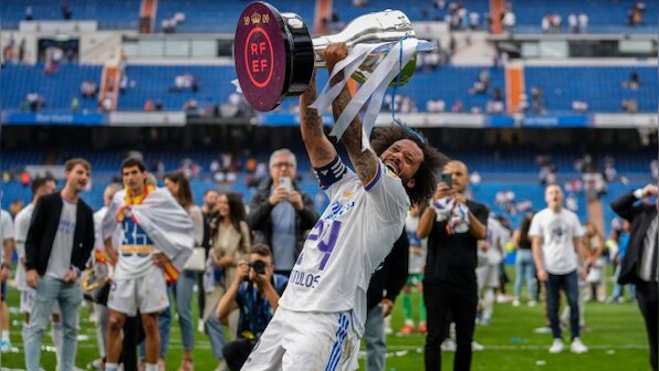 Marcelo becomes Real Madrid's most-successful player with LaLiga title
