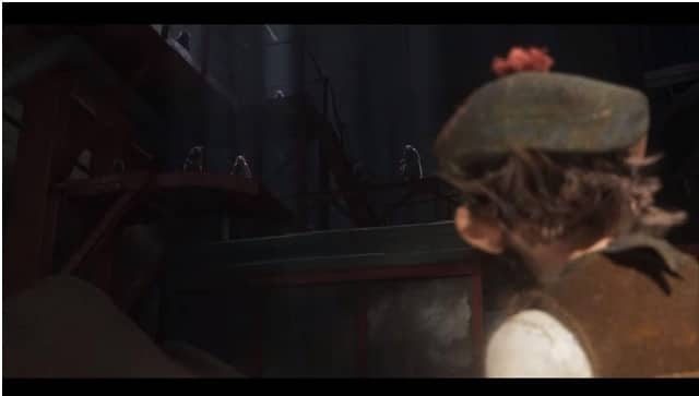 Rats with bows and arrows pointed at the Mason
