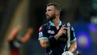 IPL 2022: Watch — Angry Wade flings helmet in dressing room after contentious LBW dismissal in RCB vs GT game