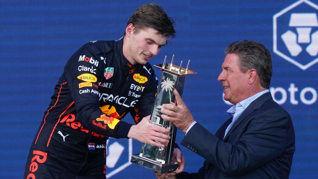 Miami Grand Prix: Max Verstappen triumphs in sweltering conditions, cuts Charles Leclerc's lead Miami Grand Prix: Max Verstappen triumphs in sweltering conditions, cuts Charles Leclerc's lead