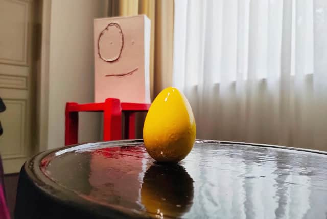 The paintings aside, the Miró Universe project also features one of the Catalan artist’s sculptures, titled ‘Sir, Madam’. 