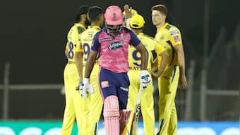 Watch: Mitchell Santner grabs stunner to dismiss Sanju Samson in RR vs CSK IPL 2022 clash