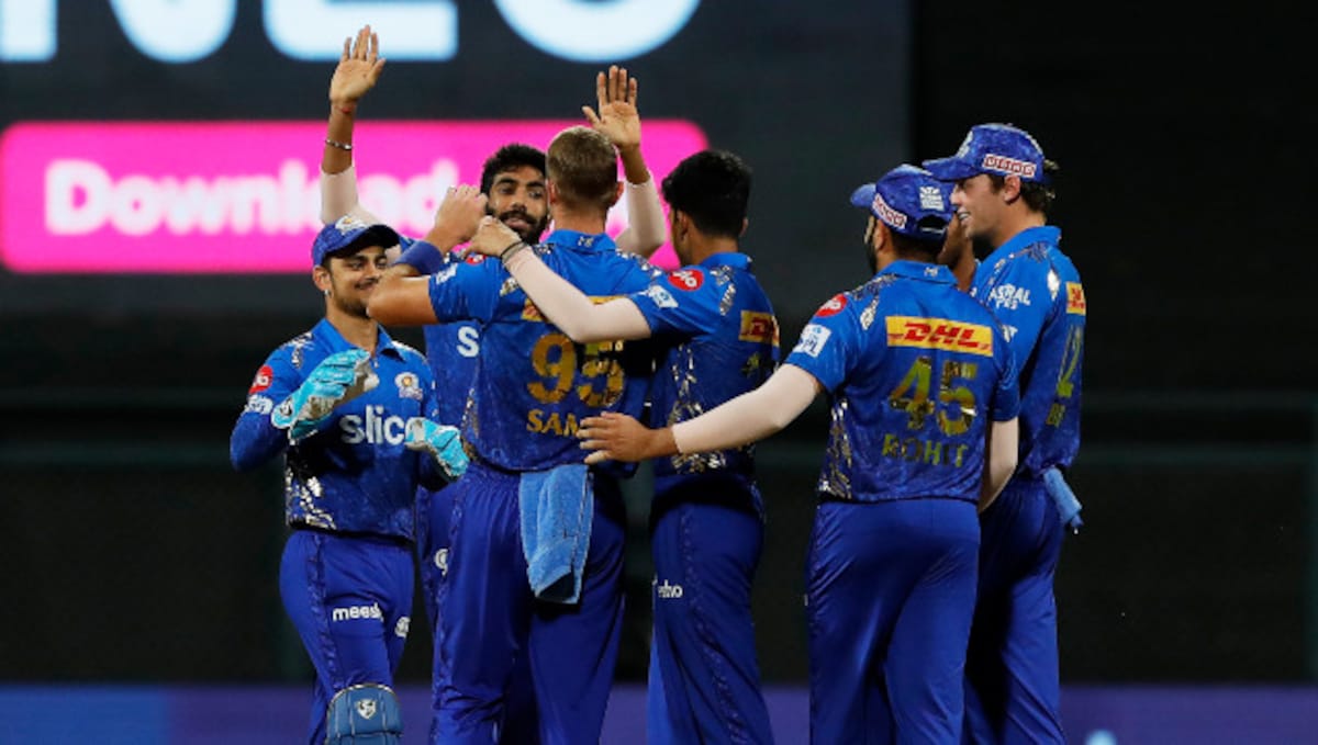 2023 Mumbai Indians Official IPL Match Player Jersey