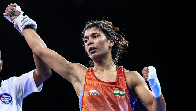 Nikhat Zareen wins gold medal at Women's World Boxing Championships Nikhat Zareen wins gold medal at Women's World Boxing Championships