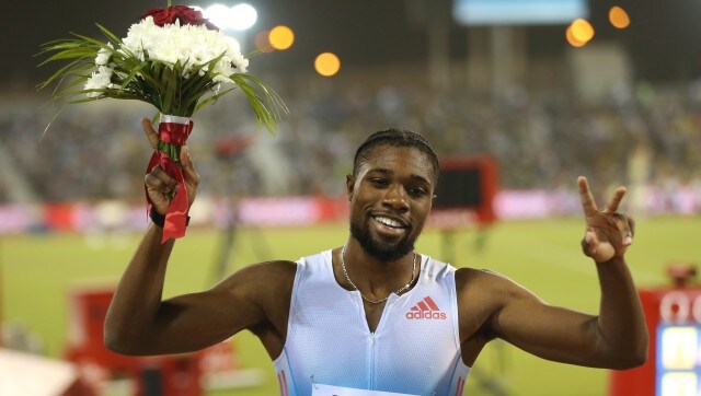 Noah Lyles claims key win amid Diamond League desert storm