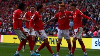 Nottingham Forest promoted to Premier League for the first time in 23 years