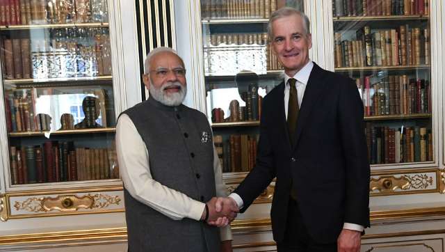 PM Modi meets Norwegian counterpart Jonas Gahr Store in Copenhagen, both discuss ways to deepen developmental cooperation PM Modi meets Norwegian counterpart Jonas Gahr Store in Copenhagen, both discuss ways to deepen developmental cooperation