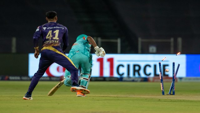 IPL 2022: KL Rahul departs on a diamond duck against KKR after superb direct hit from Shreyas Iyer – Firstcricket News, Firstpost