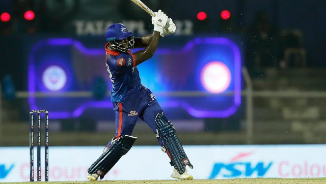 Rovman Powell scored unbeaten fifty. Sportzpics
