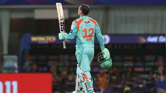 Quinton de Kock shines with unbeaten 140 as LSG steal thrilling last-ball win vs KKR to clinch playoffs berth
