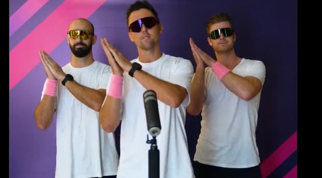 Watch: Rajasthan Royals trio imitates 'Dhoom Dhadaka Gang', recreate Phir Hera Pheri song Watch: Rajasthan Royals trio imitates 'Dhoom Dhadaka Gang', recreate Phir Hera Pheri song