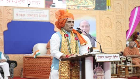 'Pleasant contradictions': Rajnath Singh extols India's diversity, tradition of harmony