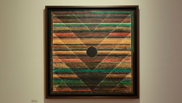 Even though Raza settled down in France in the early 1950s, he continued to represent Indian art in his works. KNMA