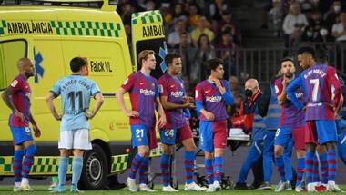 LaLiga: Barcelona's win against Celta Vigo overshadowed by Ronald Araujo's head injury