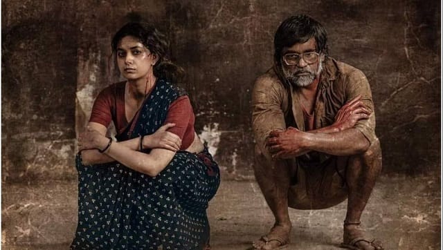 Keerthy Suresh, Selvaraghavan in a still from the film