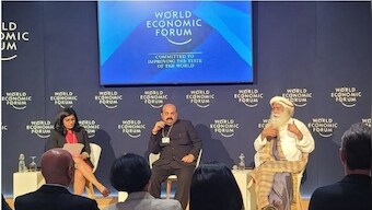 World Economic Forum: Sadhguru makes impassioned appeal to 'Save Soil'