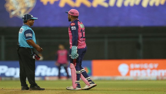 WATCH: Sanju Samson makes unusual DRS call during RR vs KKR clash – Firstcricket News, Firstpost